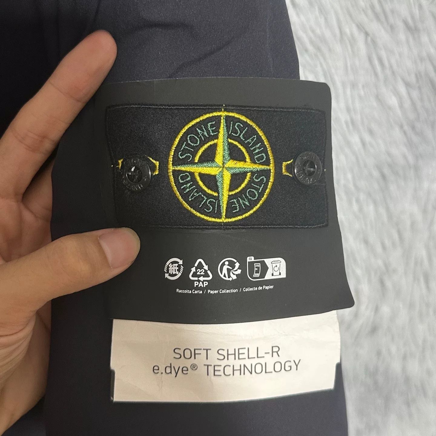 Stone Island Stone Island Blue Designer Casual Size US XXL / EU 58 / 5 - 3 Thumbnail