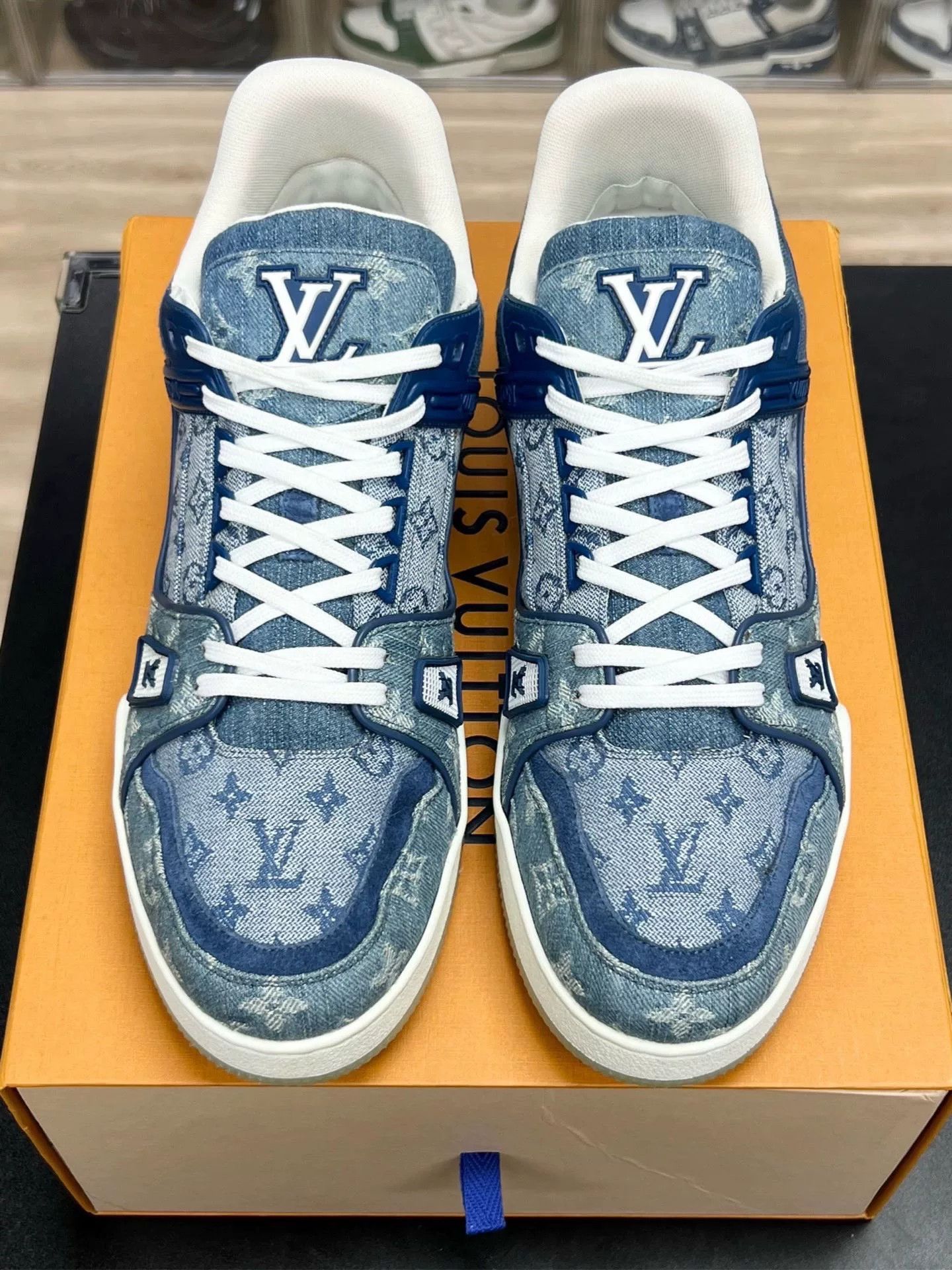 Louis Vuitton Louis Vuitton Blue Denim Designer Size US 30 / EU 46 - 3 Thumbnail