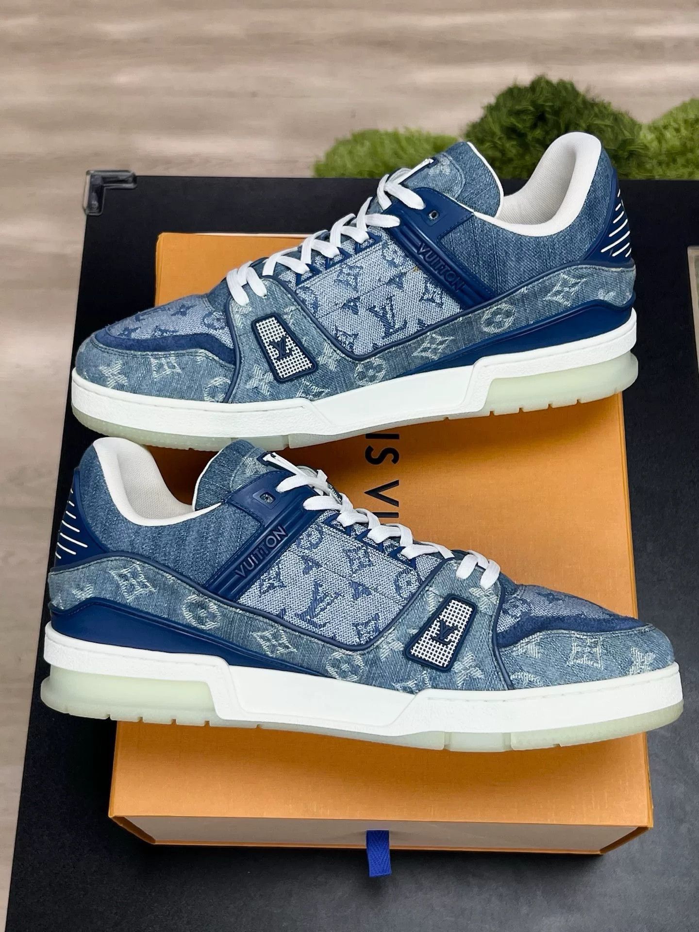 Louis Vuitton Louis Vuitton Blue Denim Designer Size US 30 / EU 46 - 6 Thumbnail