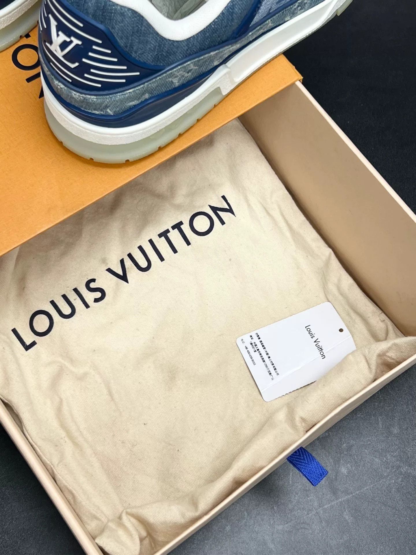 Louis Vuitton Louis Vuitton Blue Denim Designer Size US 30 / EU 46 - 9 Thumbnail