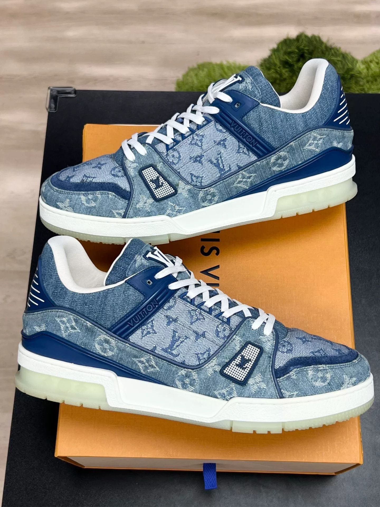 Louis Vuitton Louis Vuitton Blue Denim Designer Size US 30 / EU 46 - 5 Thumbnail