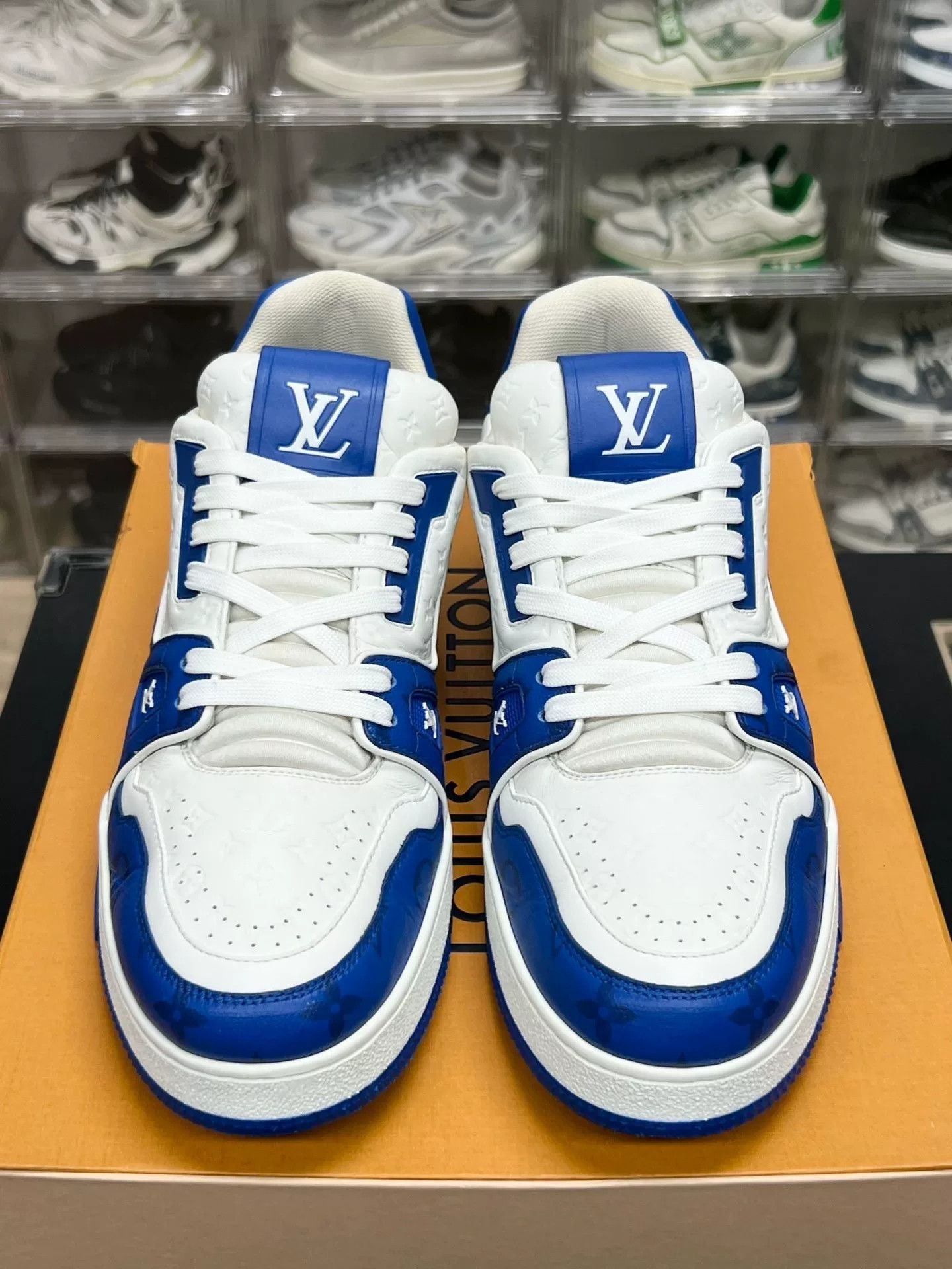 Louis Vuitton Louis Vuitton Blue Designer Casual Size US S / EU 44-46 / 1 - 2 Thumbnail