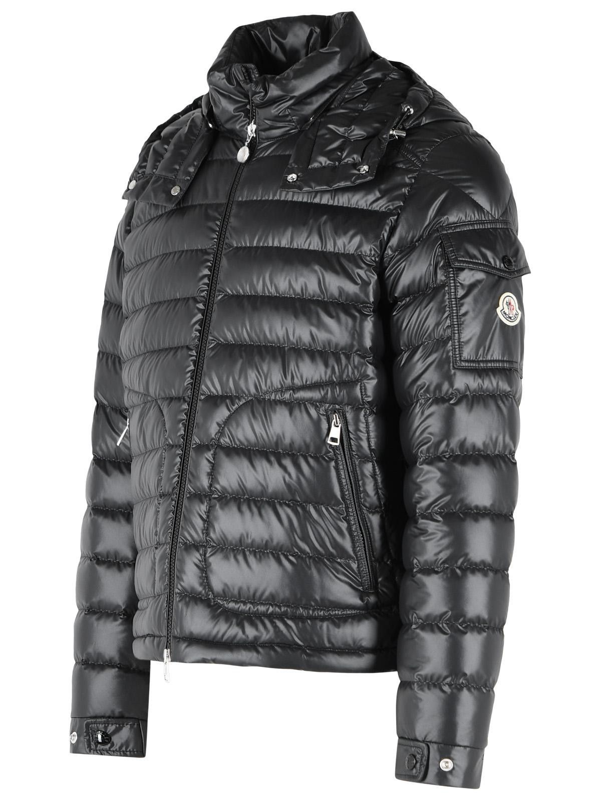 Moncler MONCLER 'Lauros' Short Hooded Down Jacket In Black Polyester Size US XL / EU 56 / 4 - 2 Thumbnail