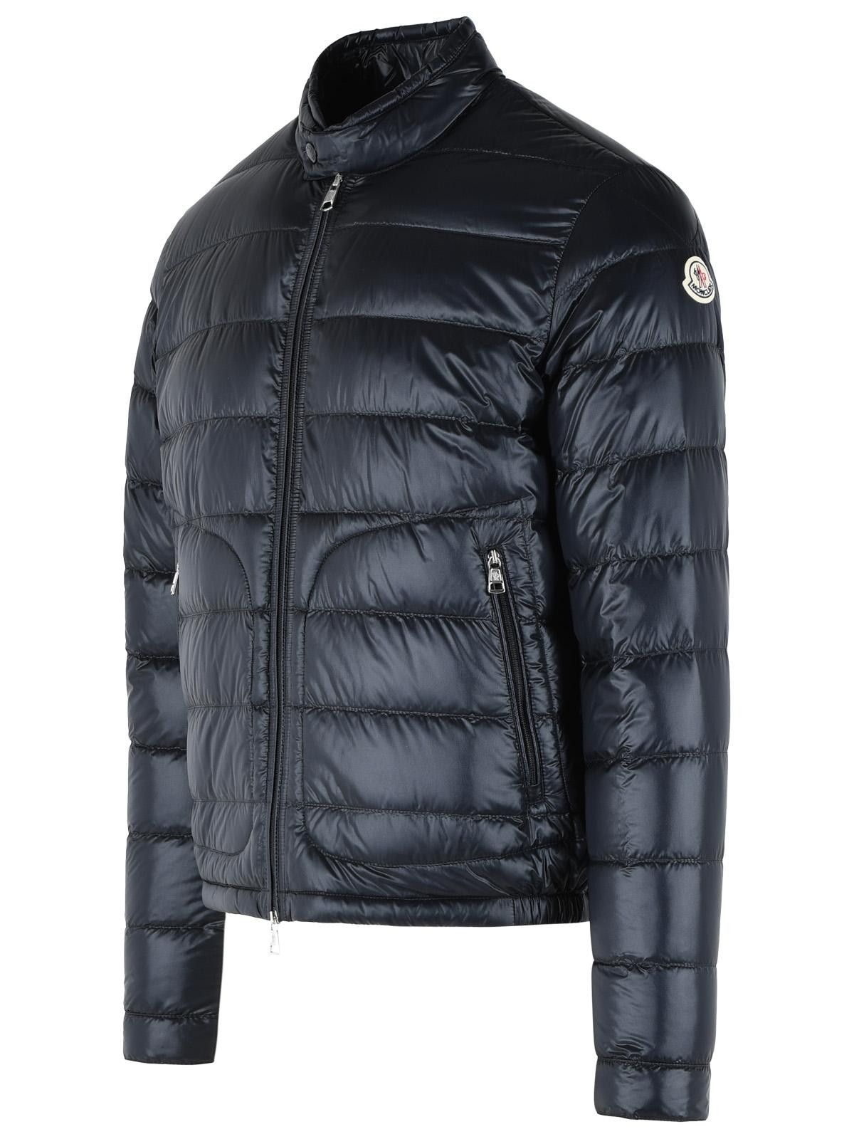 Moncler MONCLER 'Acorus' Navy Blue Polyamide Short Down Jacket Size US L / EU 52-54 / 3 - 2 Thumbnail