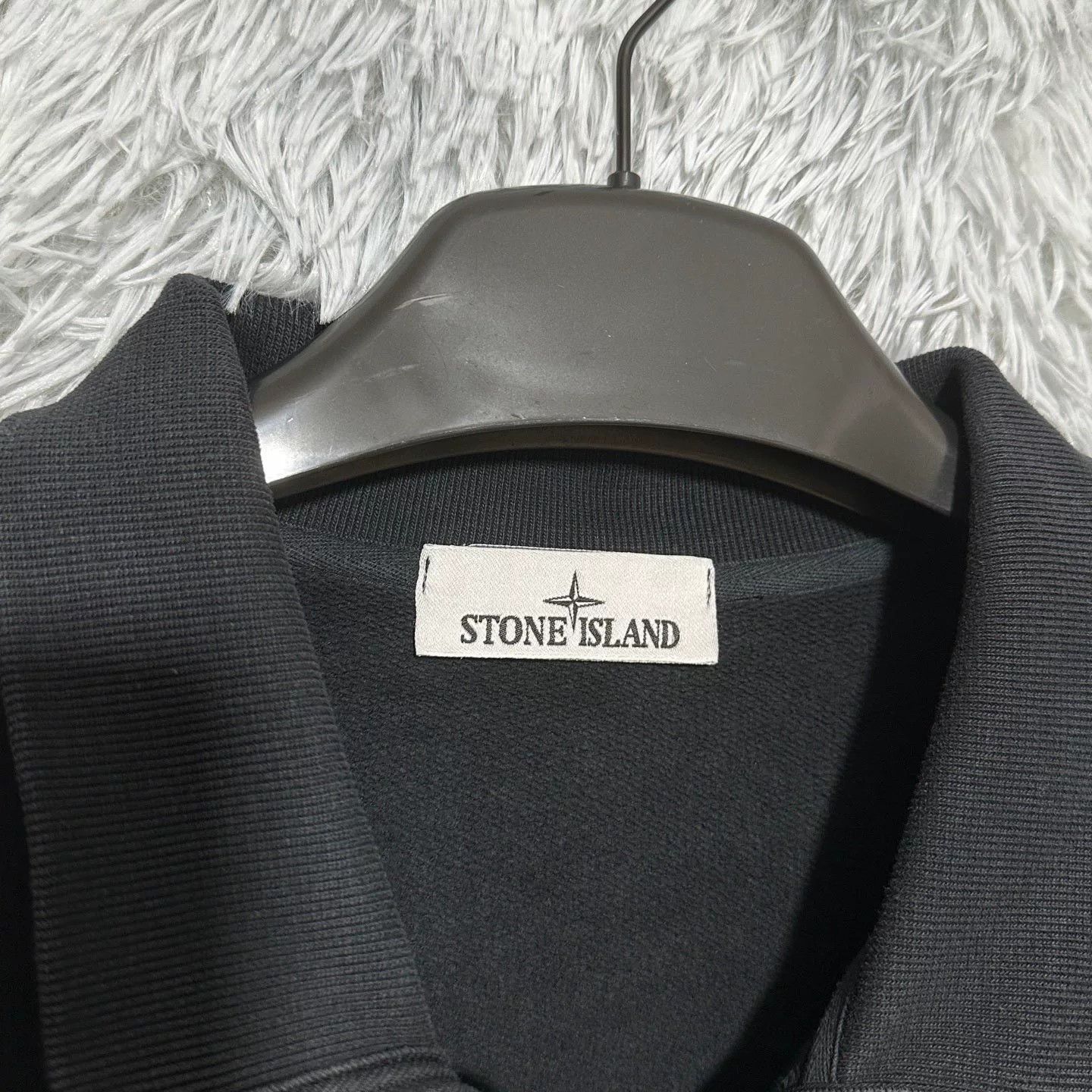 Stone Island Stone Island Black Sweatshirt Pullover Size US XL / EU 56 / 4 - 4 Thumbnail