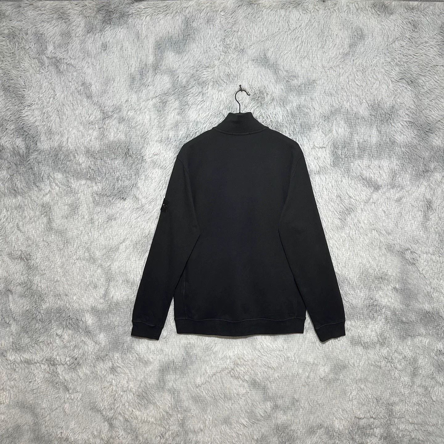 Stone Island Stone Island Black Sweatshirt Pullover Size US XL / EU 56 / 4 - 2 Thumbnail