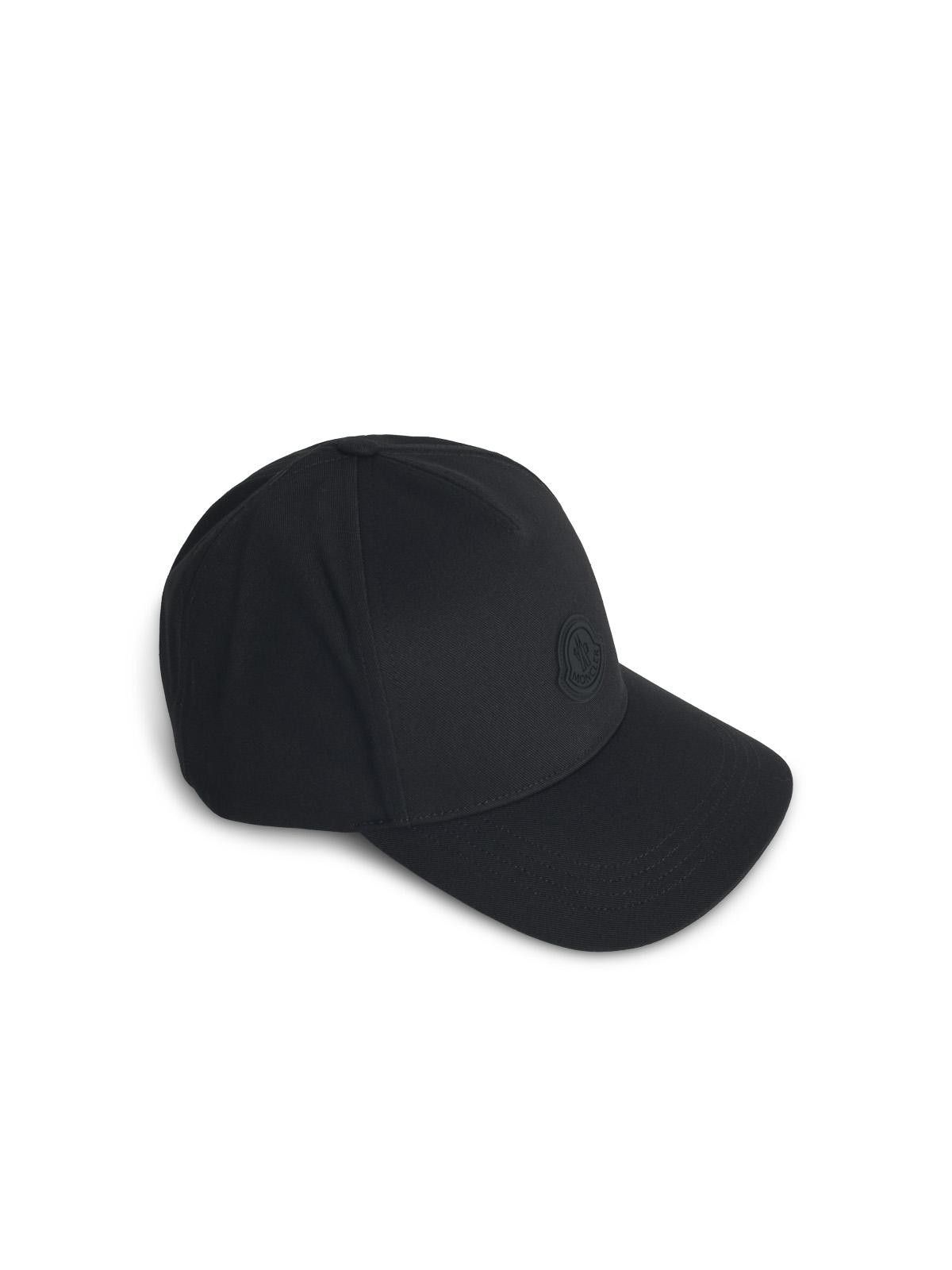 Moncler MONCLER Black Cotton Cap Size ONE SIZE - 2 Thumbnail