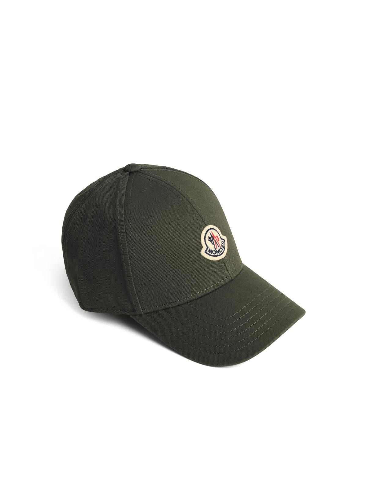 Moncler MONCLER Green Cotton Cap Size ONE SIZE - 2 Thumbnail