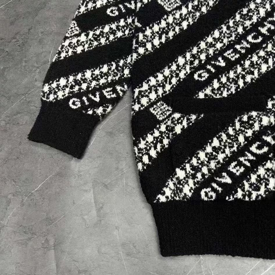 Givenchy Givenchy Black Cardigan Designer Size US M / EU 48-50 / 2 - 8 Thumbnail