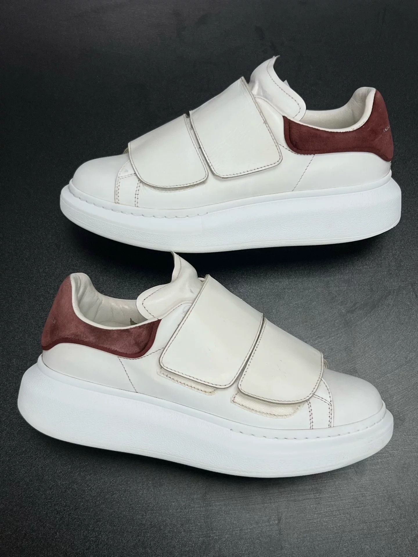 Alexander McQueen Alexander McQueen Red Velcro Designer Size US 5 / EU 37 - 5 Thumbnail