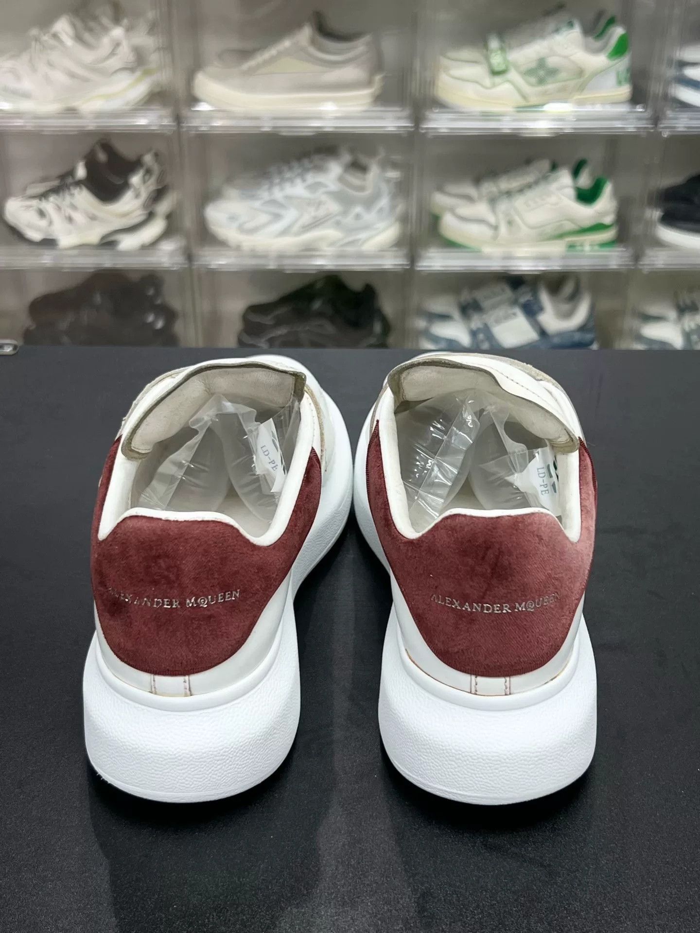 Alexander McQueen Alexander McQueen Red Velcro Designer Size US 5 / EU 37 - 7 Thumbnail