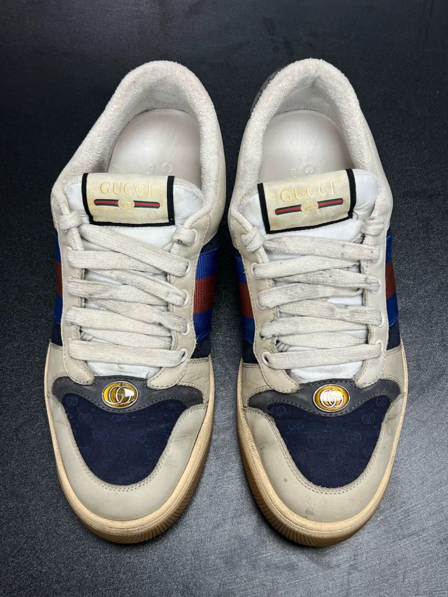Gucci Gucci Blue Shoes Low Top High Top Size US XS / EU 42 / 0 - 3 Thumbnail