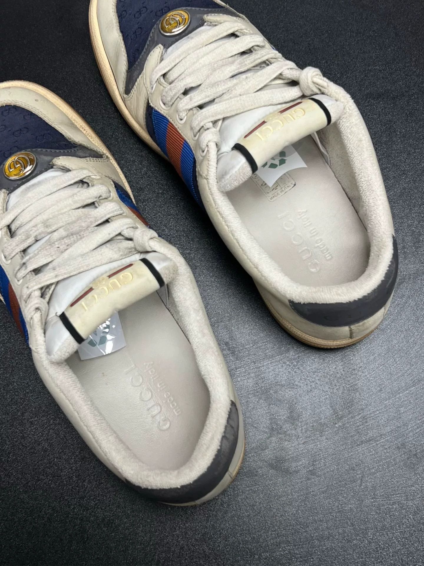 Gucci Gucci Blue Shoes Low Top High Top Size US XS / EU 42 / 0 - 4 Thumbnail