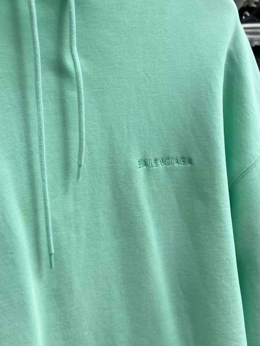 Balenciaga Balenciaga Green Hoodie Pullover Size US XS / EU 42 / 0 - 2 Thumbnail