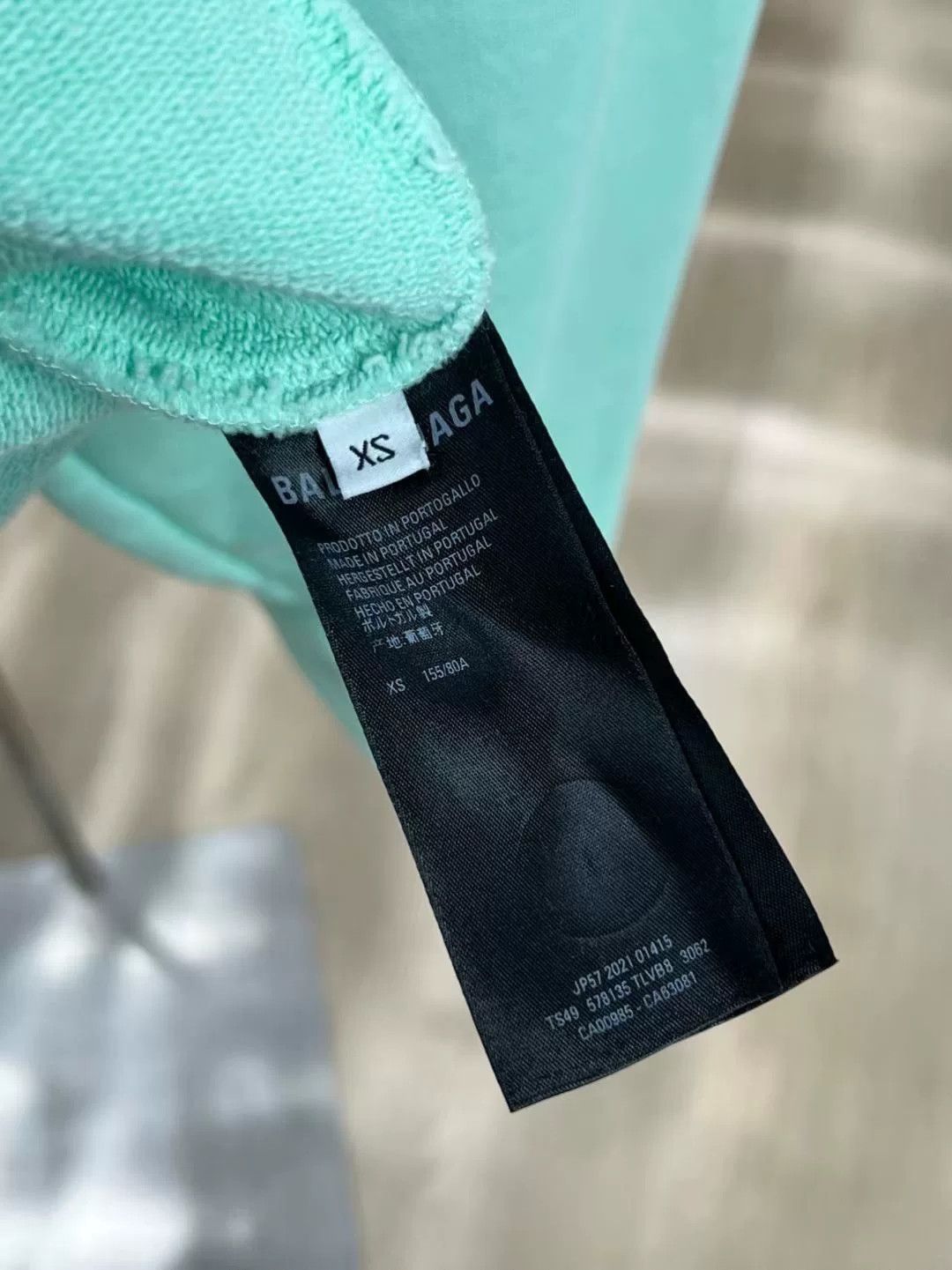 Balenciaga Balenciaga Green Hoodie Pullover Size US XS / EU 42 / 0 - 8 Thumbnail