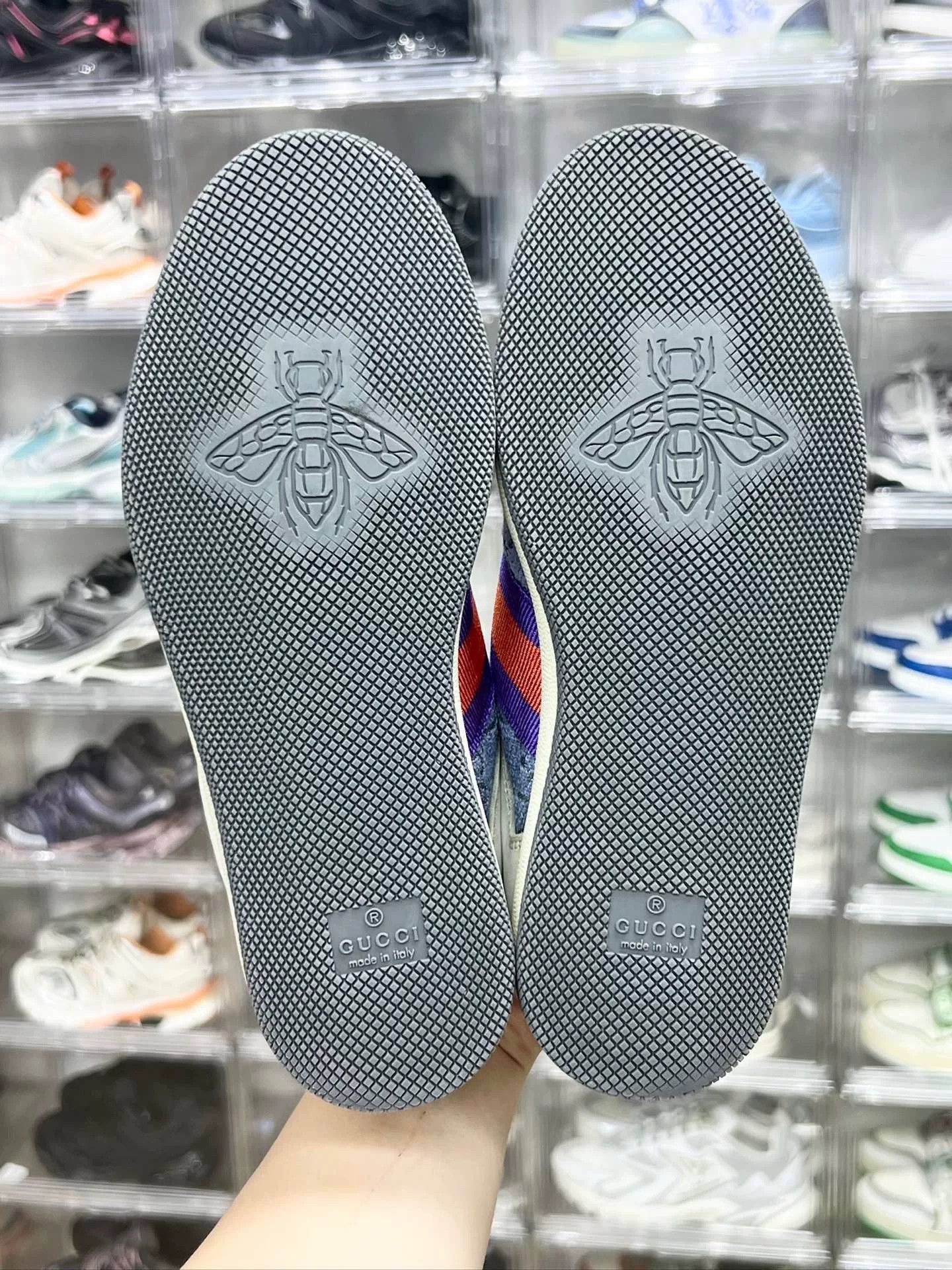 Gucci Gucci Purple Shoes Low Top High Top Size US S / EU 44-46 / 1 - 8 Thumbnail