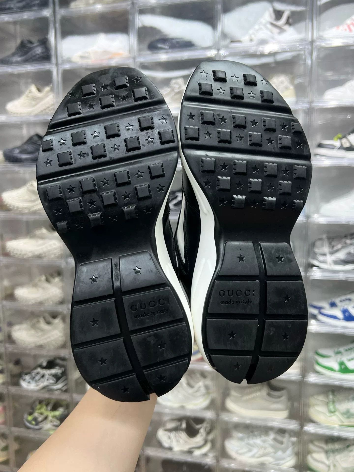 Gucci Gucci Black Shoes Low Top High Top Size US S / EU 44-46 / 1 - 8 Thumbnail