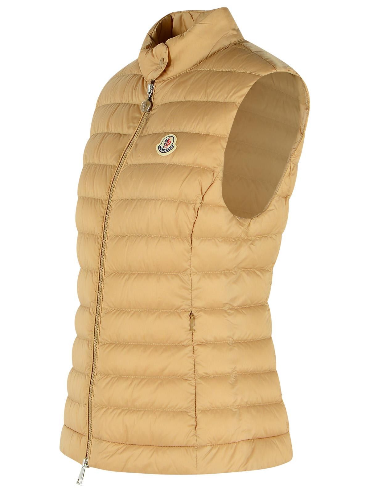 Moncler MONCLER Igens' Beige Polyamide Vest Size M / US 6-8 / IT 42-44 - 2 Thumbnail