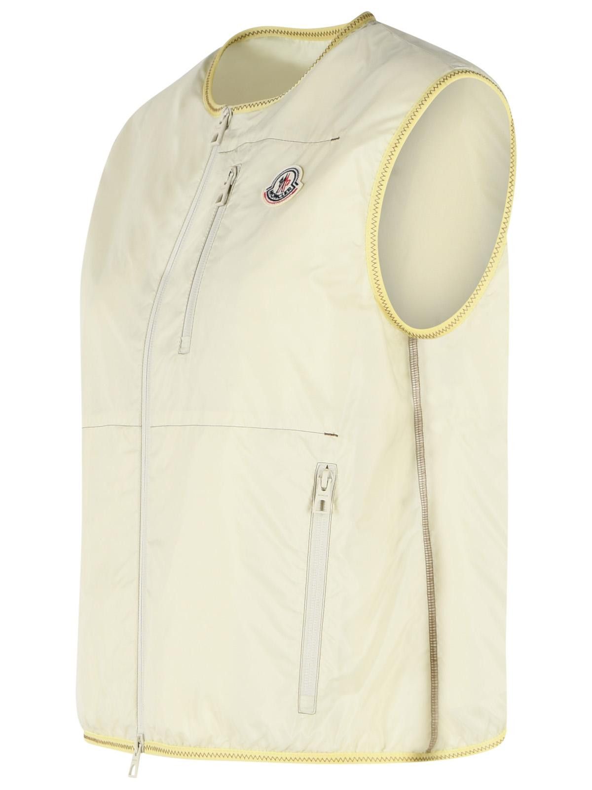 Moncler MONCLER 'Alshain' Yellow Polyamide Vest Size S / US 4 / IT 40 - 2 Thumbnail