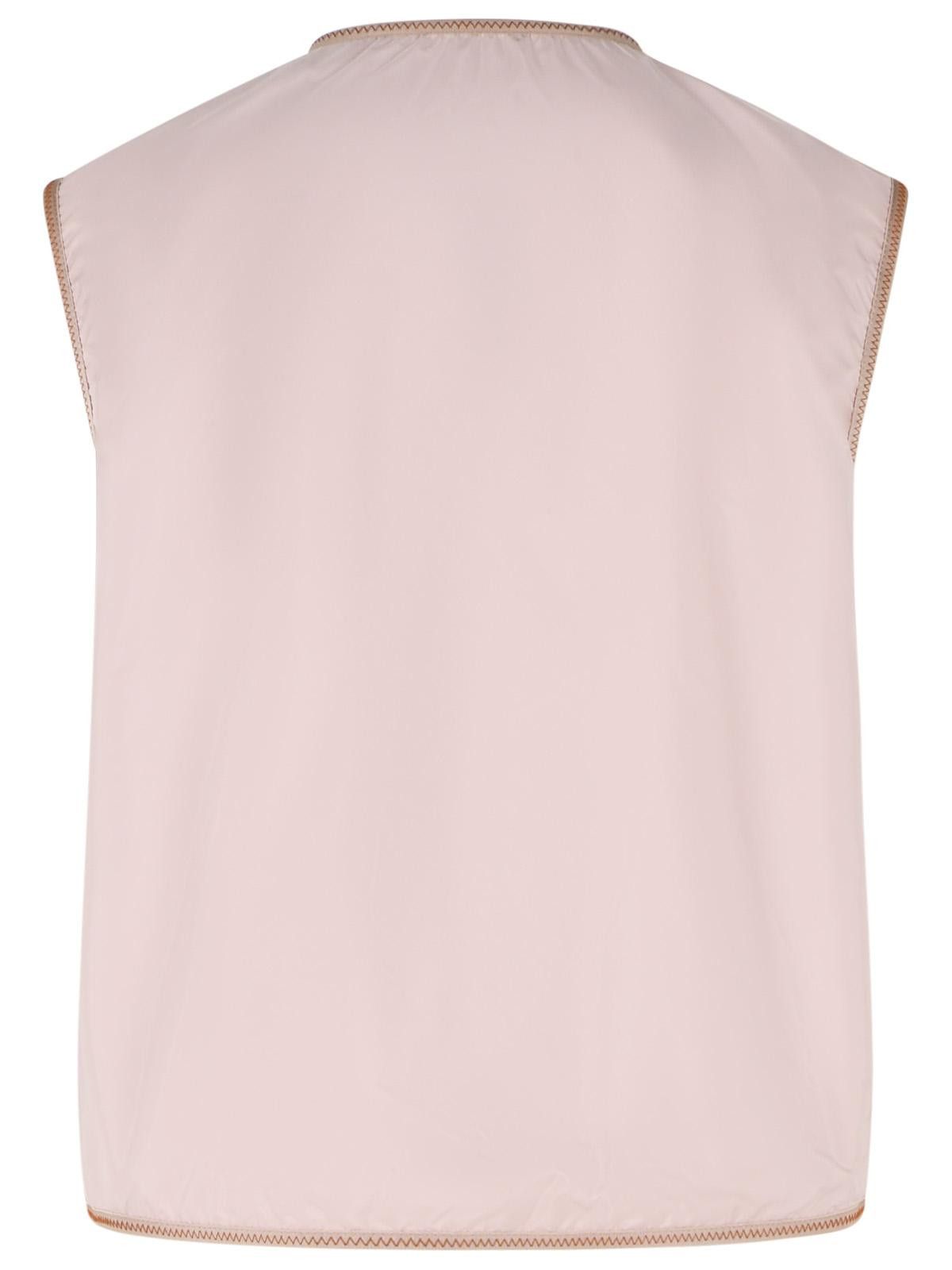 Moncler MONCLER Alshain' Light Pink Polyamide Vest Size S / US 4 / IT 40 - 3 Thumbnail