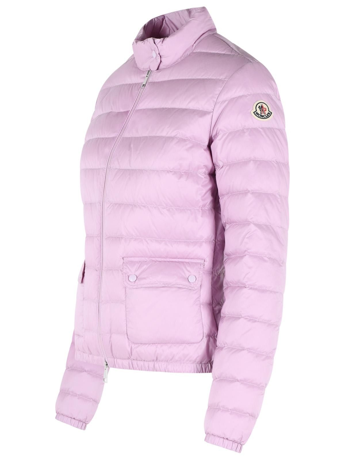 Moncler MONCLER 'Lans' Short Lilac Polyamide Down Jacket Size S / US 4 / IT 40 - 2 Thumbnail
