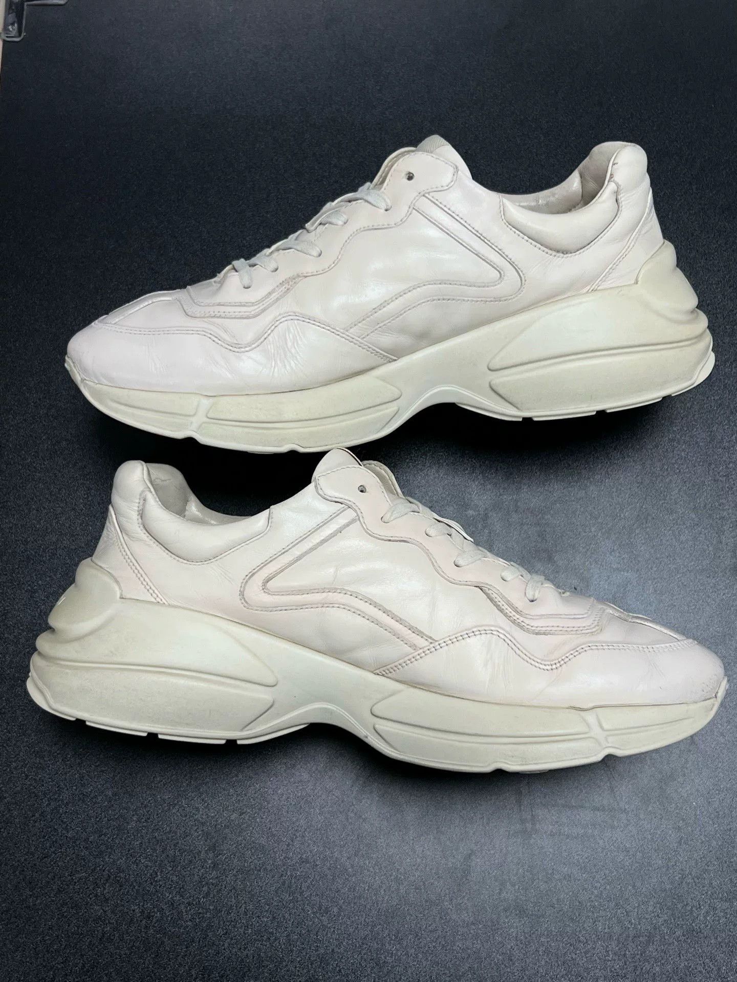 Gucci Gucci White Designer Casual Streetwear Size US S / EU 44-46 / 1 - 6 Thumbnail
