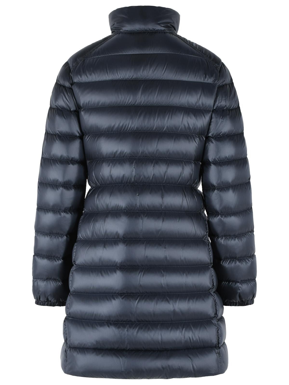 Moncler MONCLER 'Genet' Long Navy Blue Polyamide Down Jacket Size M / US 6-8 / IT 42-44 - 3 Thumbnail