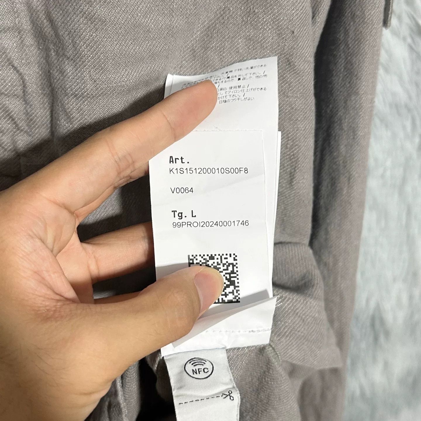 Stone Island Stone Island Gray Designer Casual Size US S / EU 44-46 / 1 - 7 Thumbnail