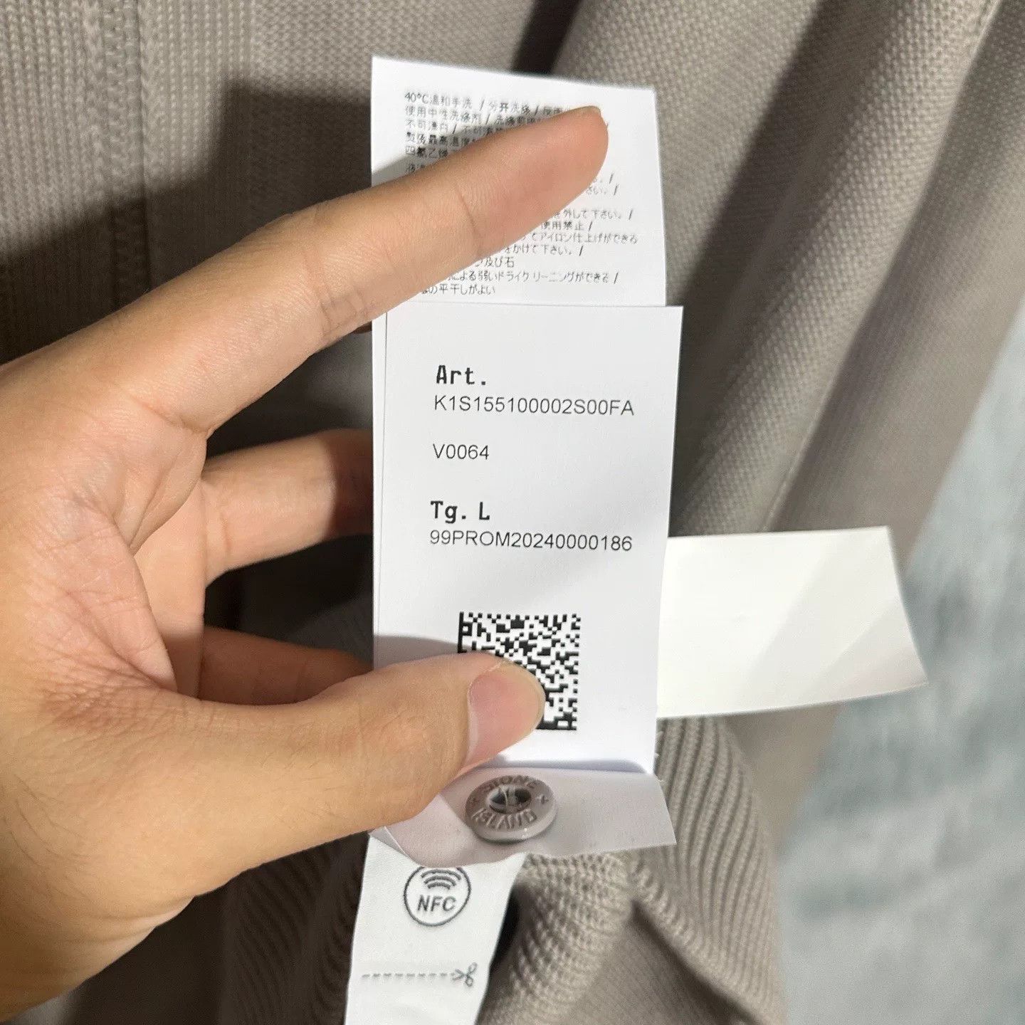 Stone Island Stone Island Gray Designer Casual Size US S / EU 44-46 / 1 - 7 Thumbnail