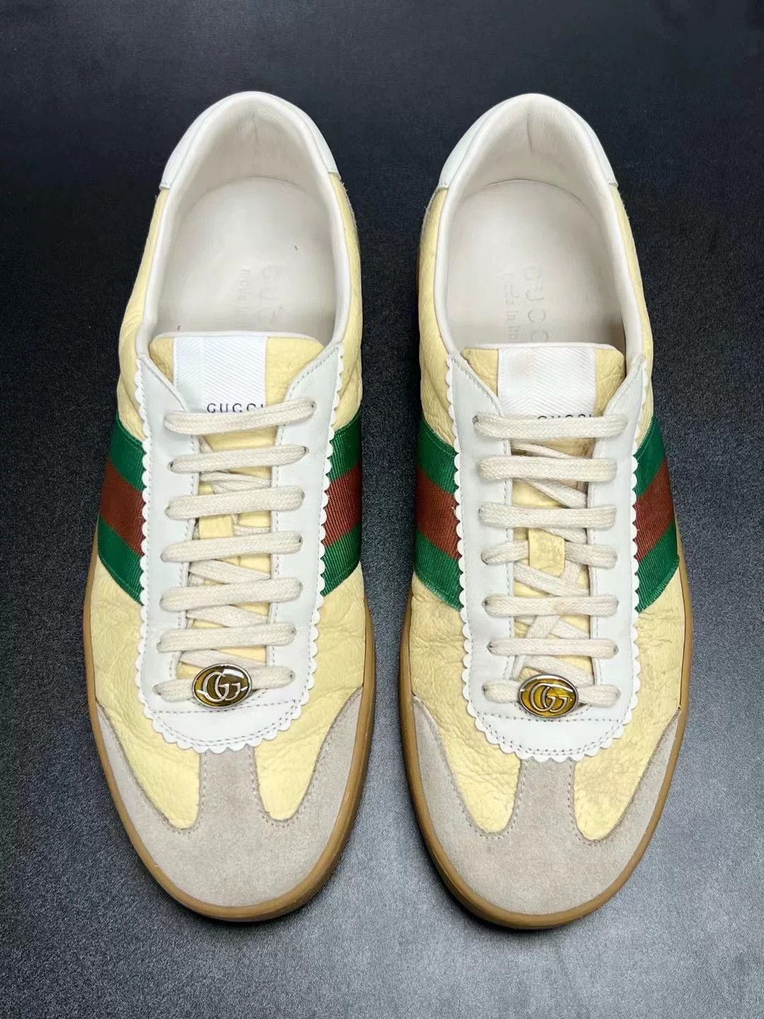 Gucci Gucci Green Shoes Low Top High Top Size US S / EU 44-46 / 1 - 3 Thumbnail