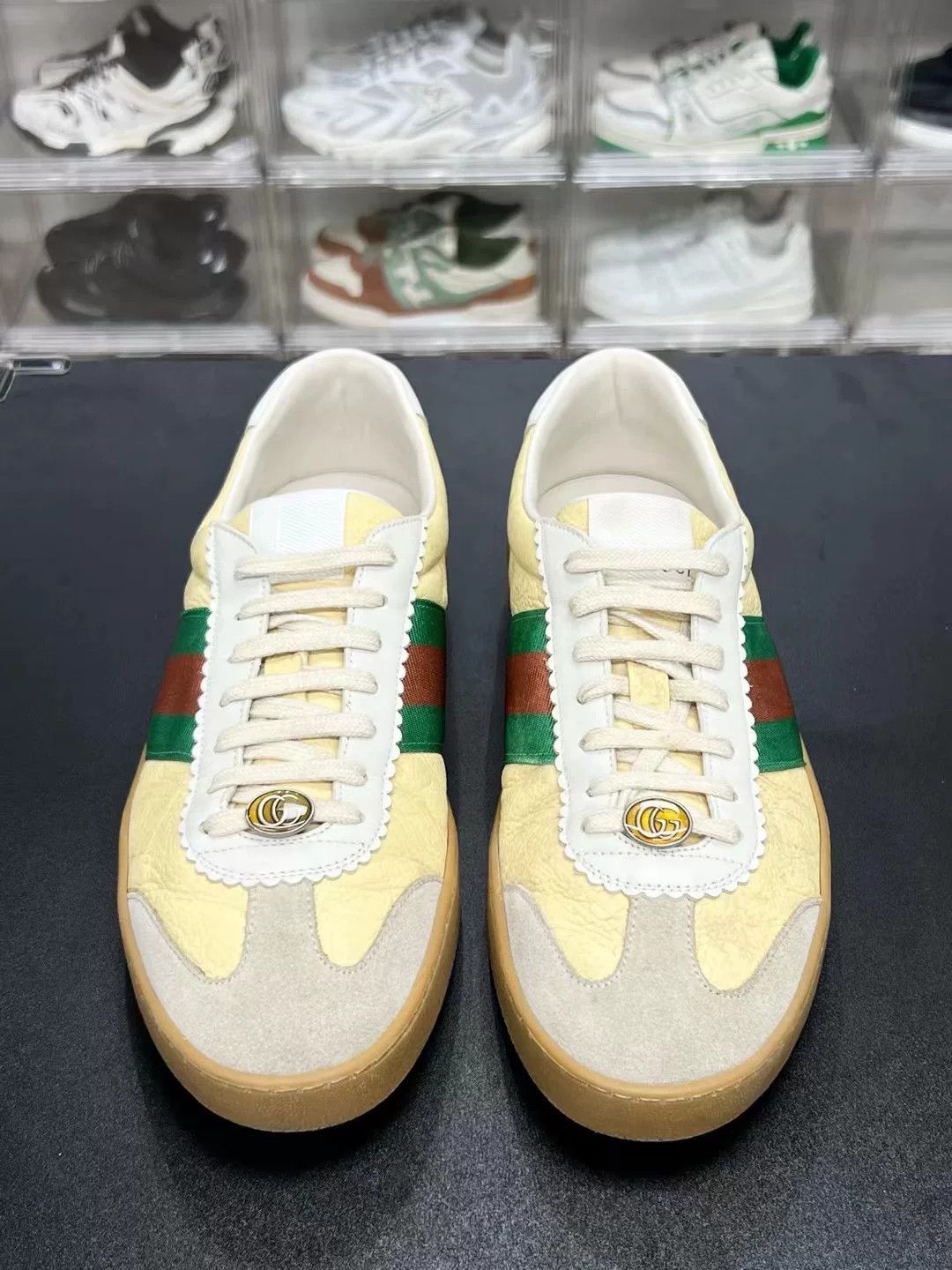 Gucci Gucci Green Shoes Low Top High Top Size US S / EU 44-46 / 1 - 2 Thumbnail