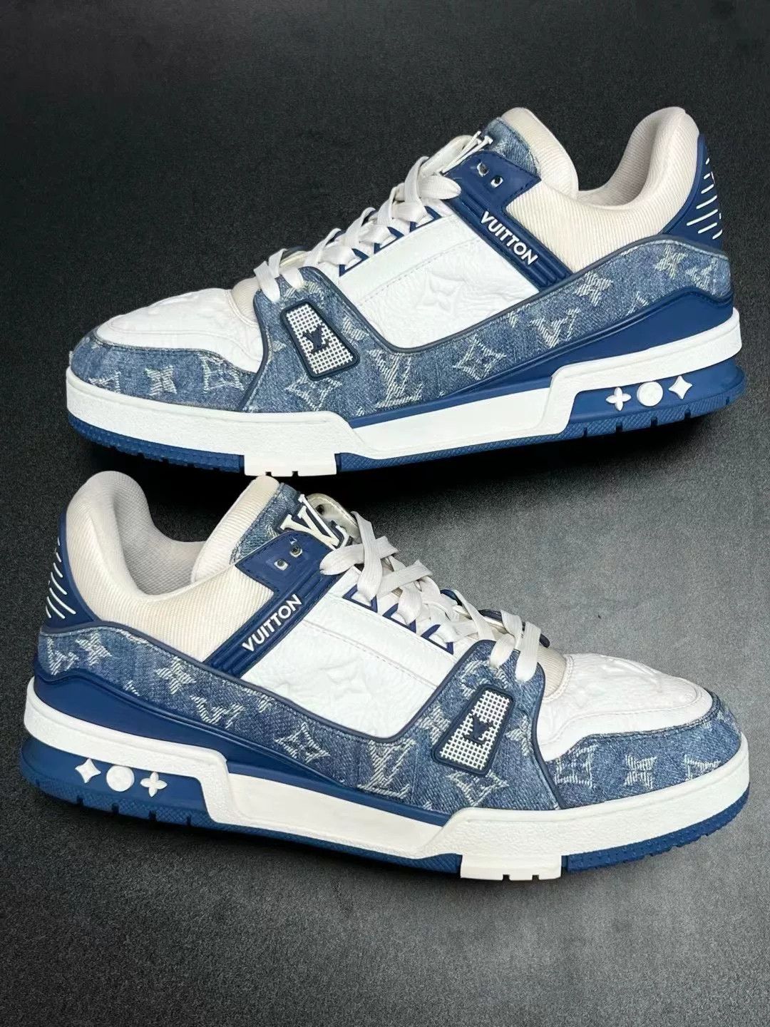 Louis Vuitton Louis Vuitton Blue Denim Designer Size US 30 / EU 46 - 4 Thumbnail