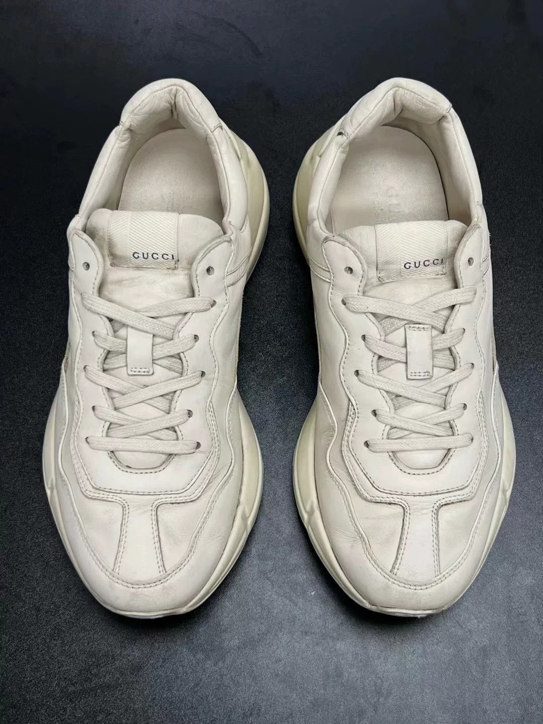 Gucci Gucci White Designer Casual Streetwear Size US S / EU 44-46 / 1 - 3 Thumbnail