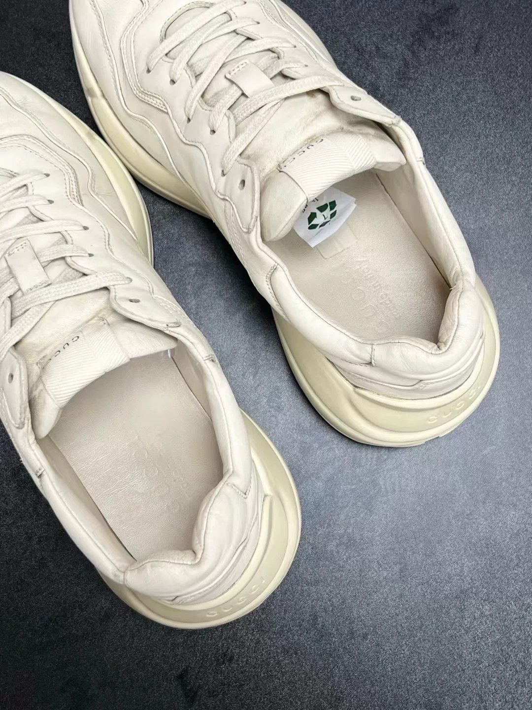 Gucci Gucci White Designer Casual Streetwear Size US S / EU 44-46 / 1 - 4 Thumbnail