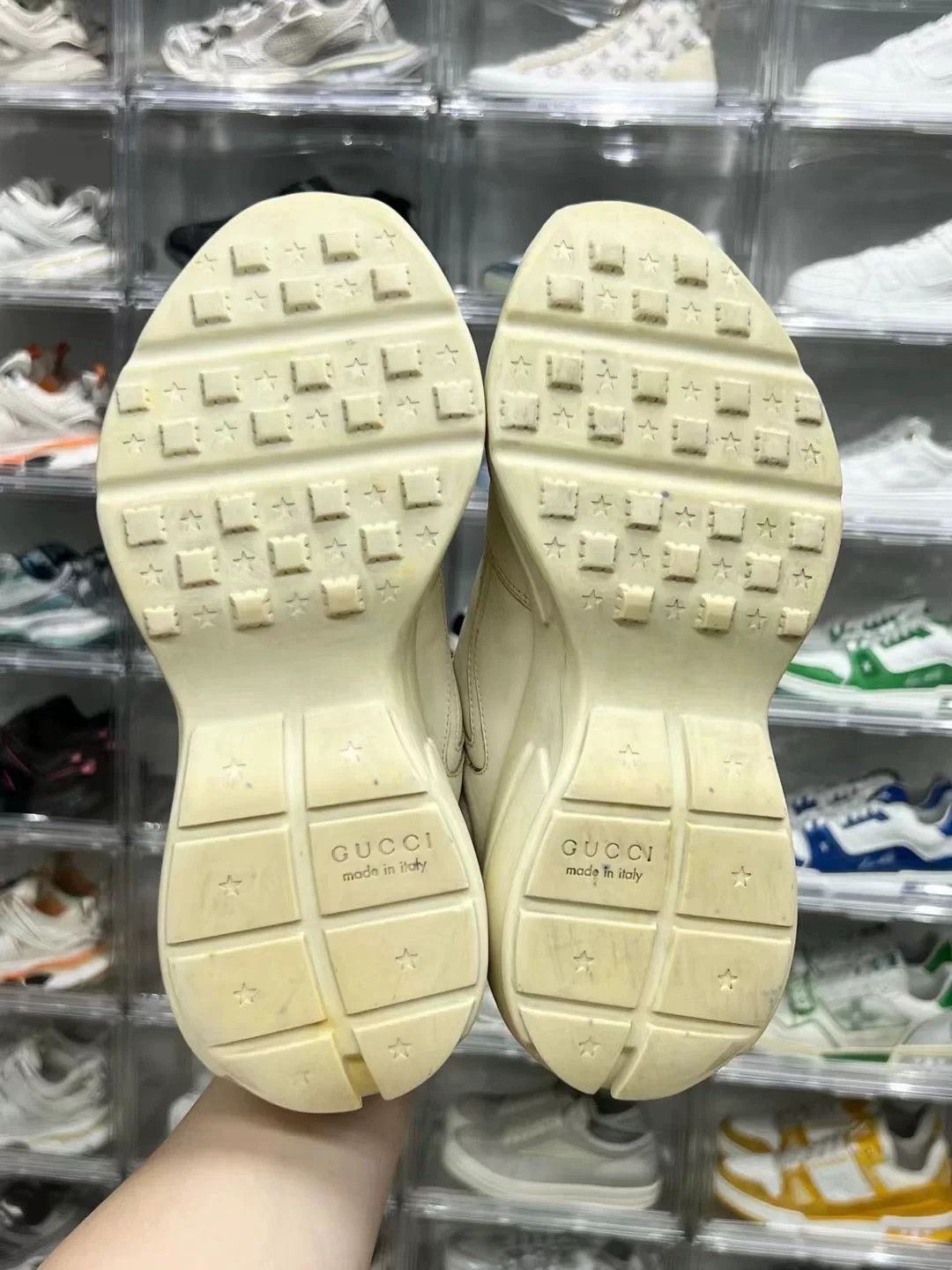 Gucci Gucci White Designer Casual Streetwear Size US S / EU 44-46 / 1 - 8 Thumbnail