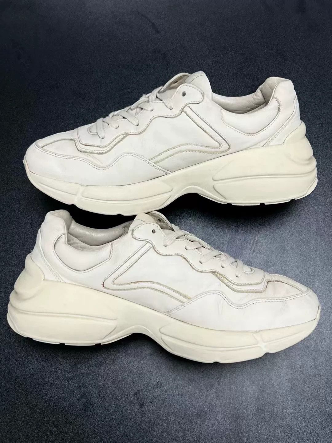 Gucci Gucci White Designer Casual Streetwear Size US S / EU 44-46 / 1 - 6 Thumbnail