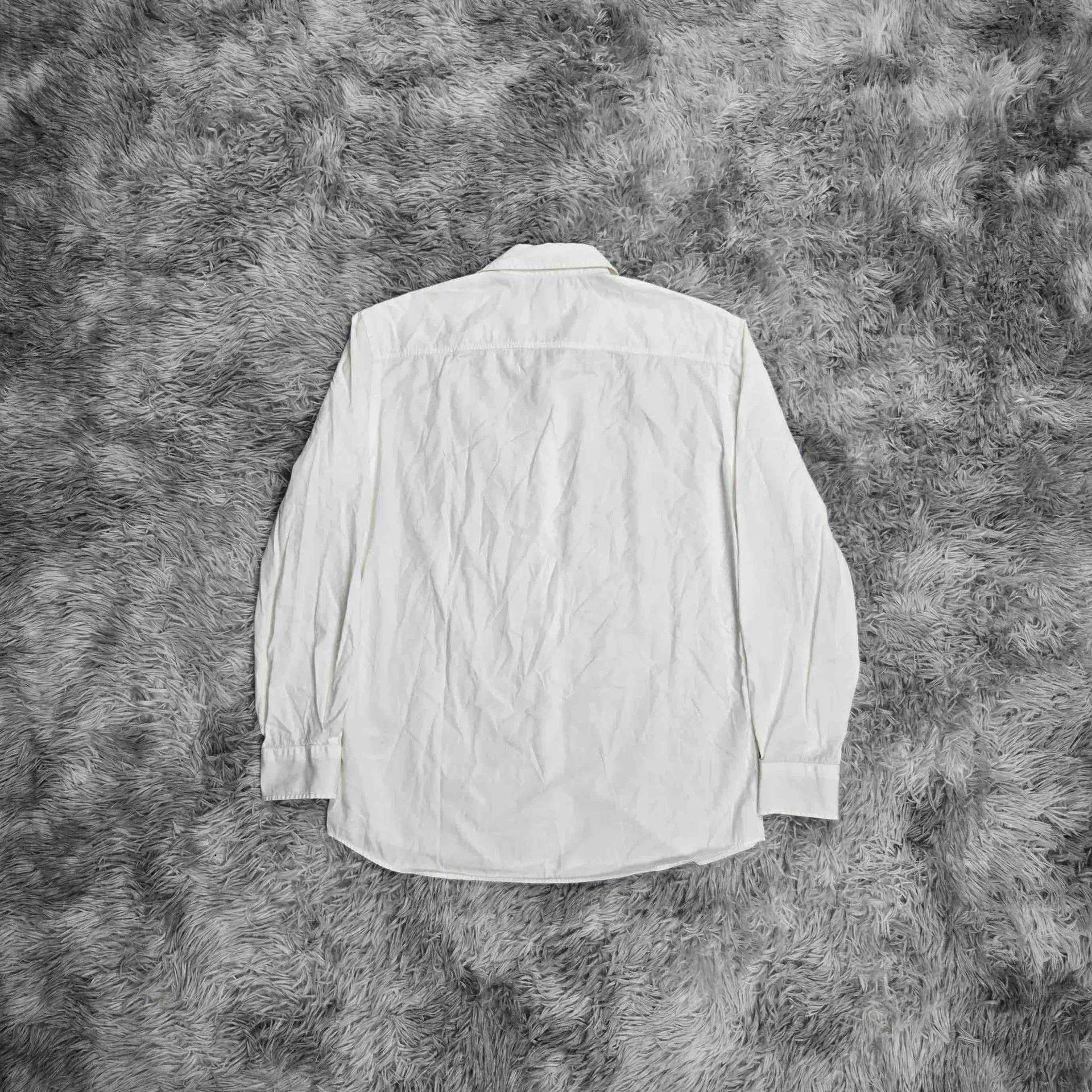 Burberry Burberry White Long Sleeve Shirt Size US S / EU 44-46 / 1 - 2 Thumbnail
