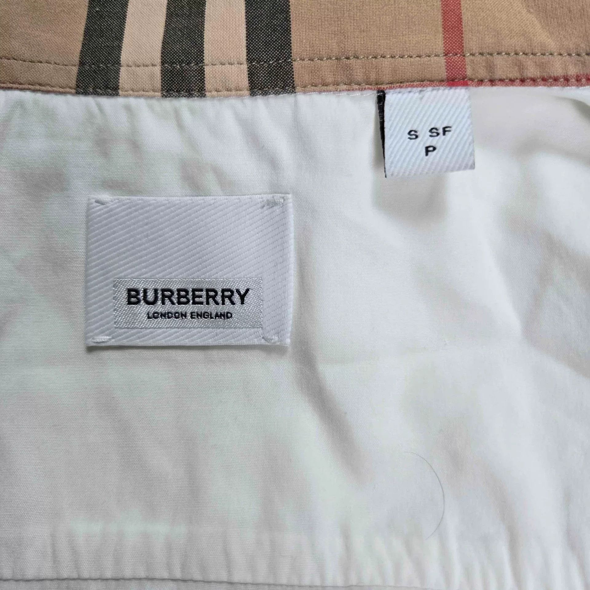Burberry Burberry White Long Sleeve Shirt Size US S / EU 44-46 / 1 - 4 Thumbnail