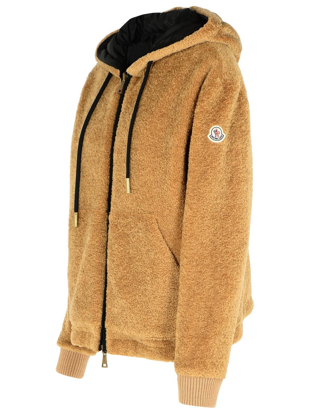 Moncler MONCLER Reversible Brown Cotton Blend Jacket Size S / US 4 / IT 40 - 2 Thumbnail