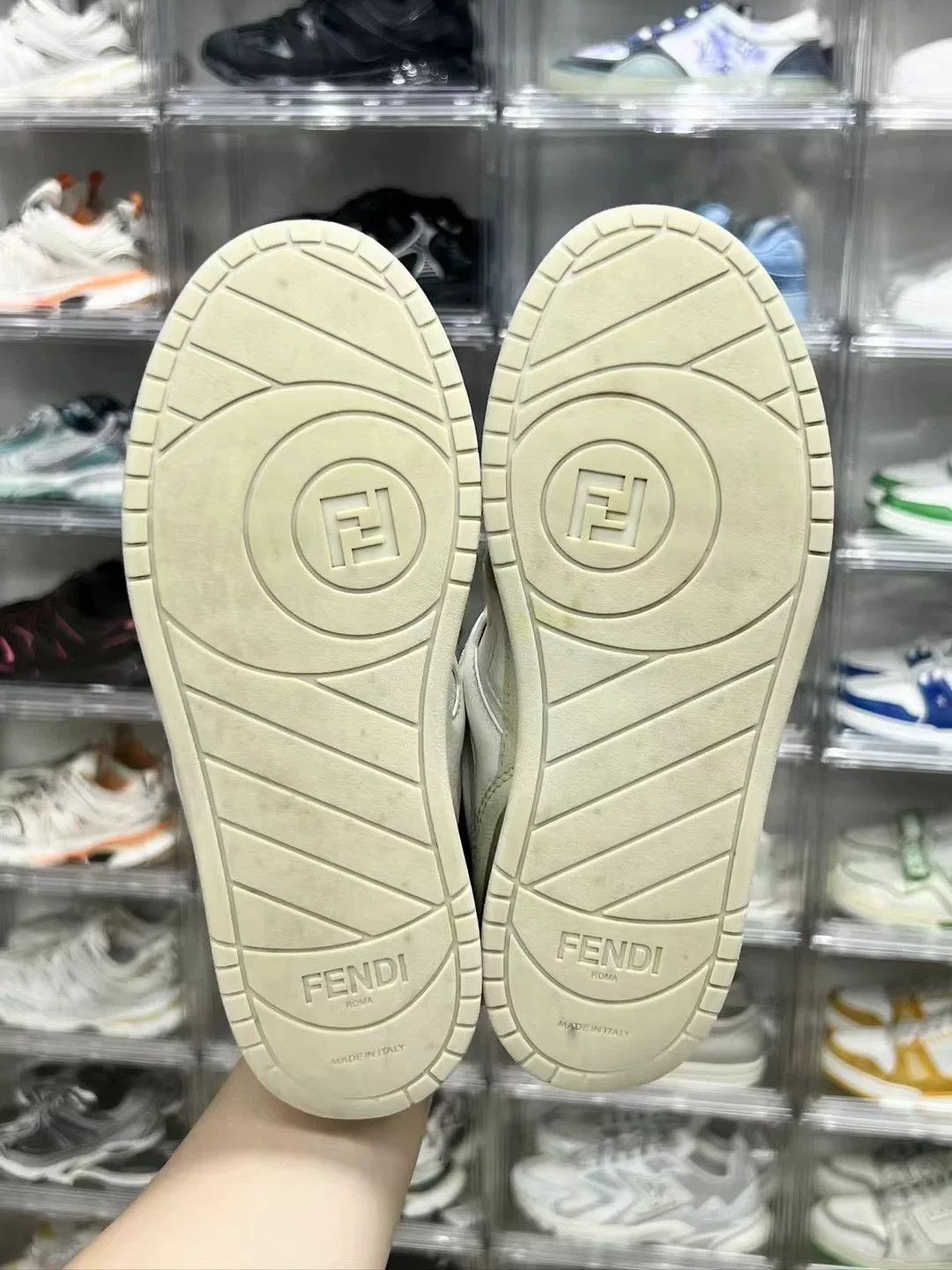 Fendi Fendi White Shoes Low Top High Top Size US 10 / EU 43 - 8 Thumbnail