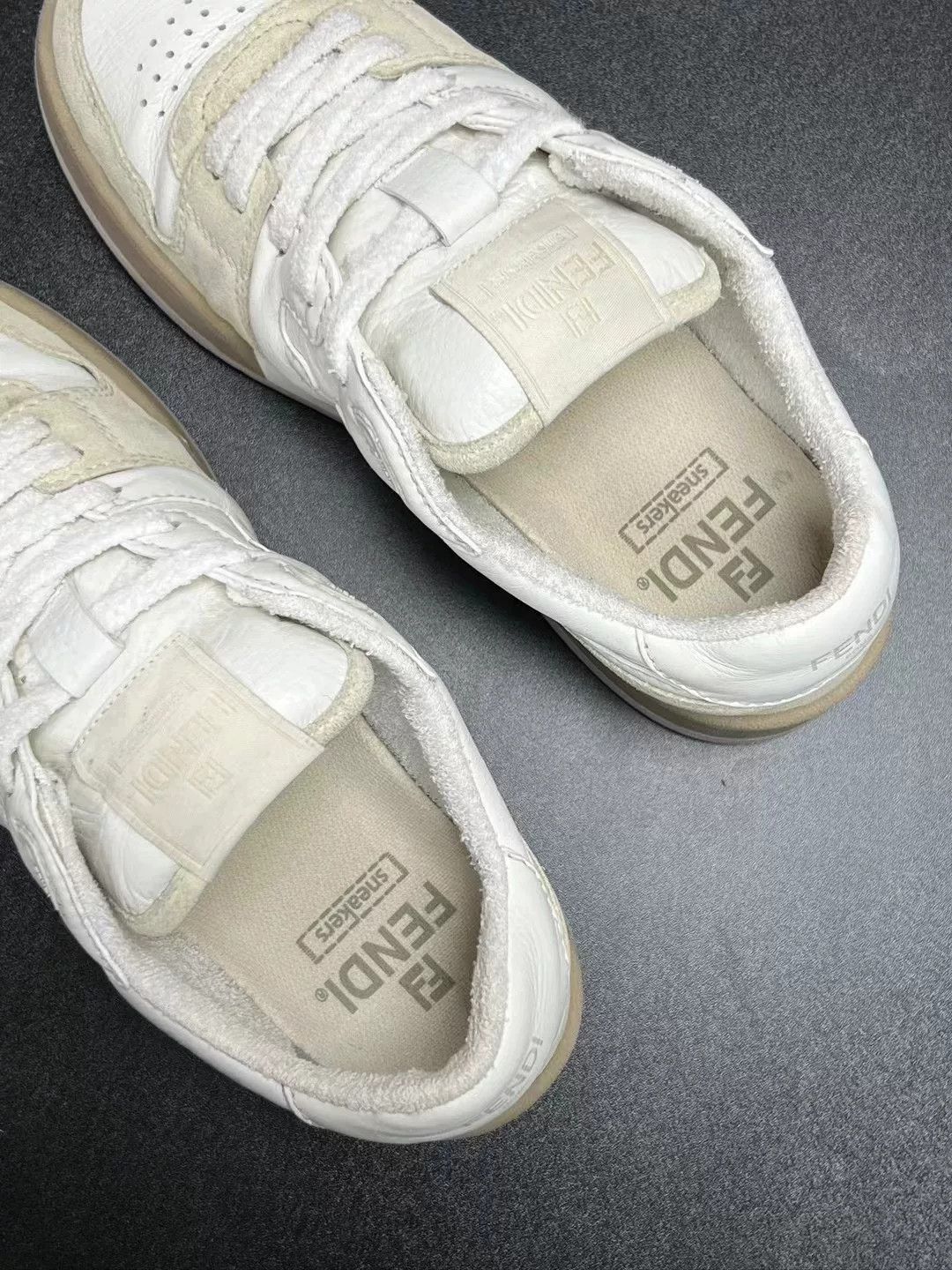 Fendi Fendi White Shoes Low Top High Top Size US 10 / EU 43 - 4 Thumbnail