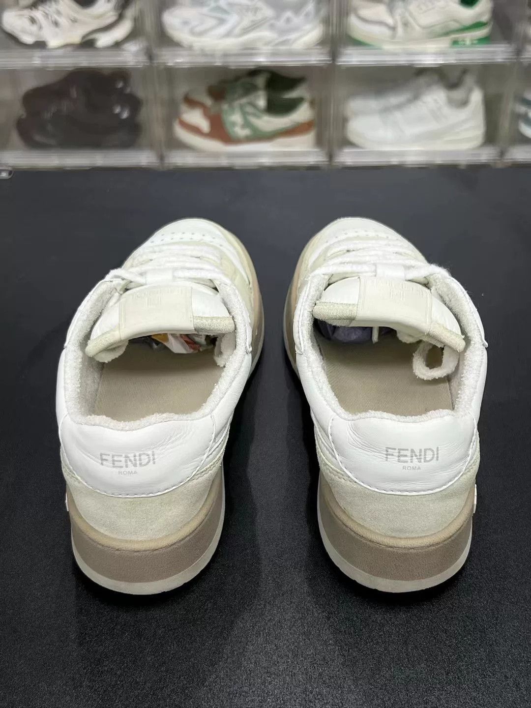Fendi Fendi White Shoes Low Top High Top Size US 10 / EU 43 - 7 Thumbnail