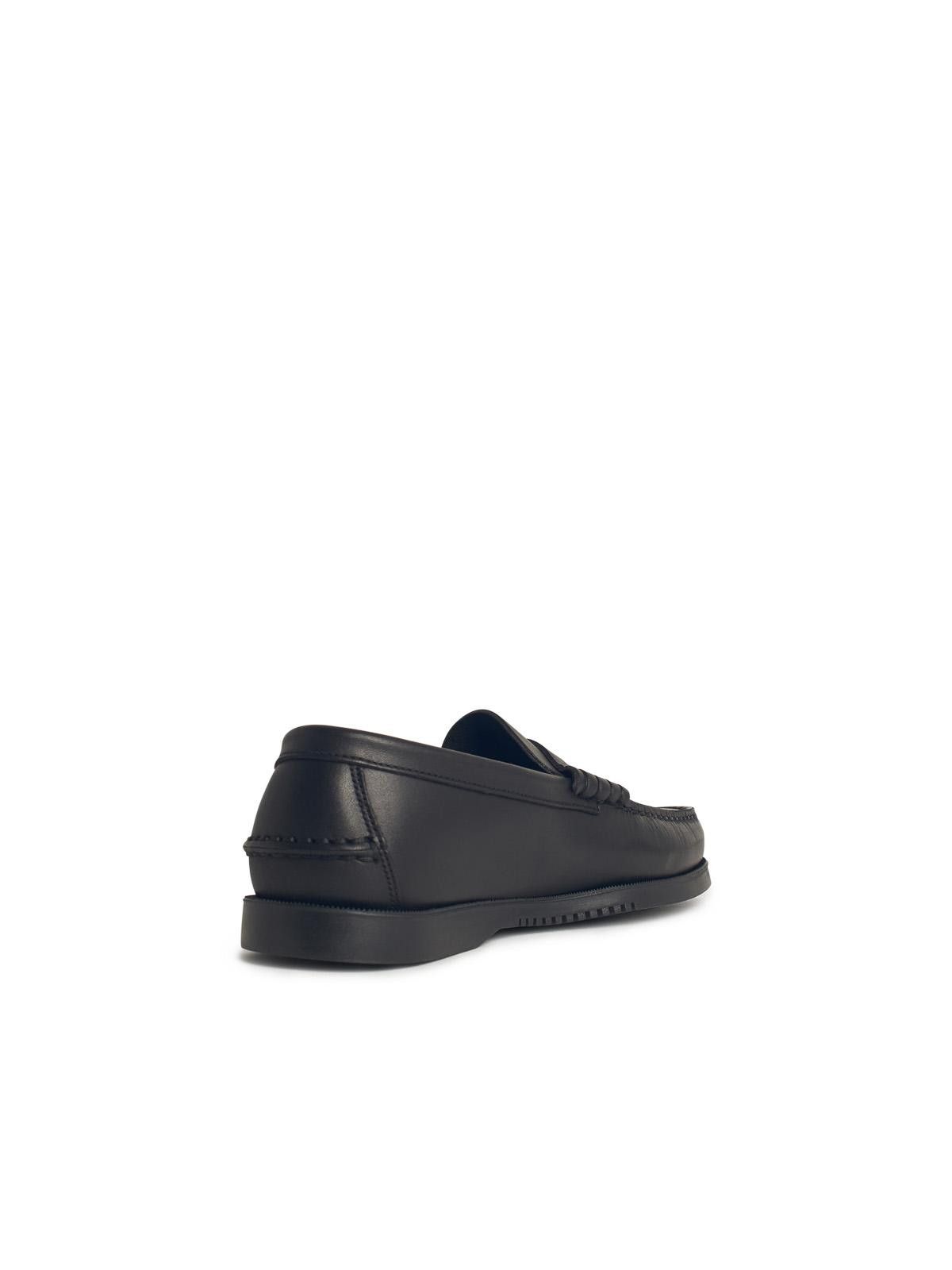 Paraboot PARABOOT 'Coraux' Black Leather Loafers Size US 8 / EU 41 - 3 Thumbnail