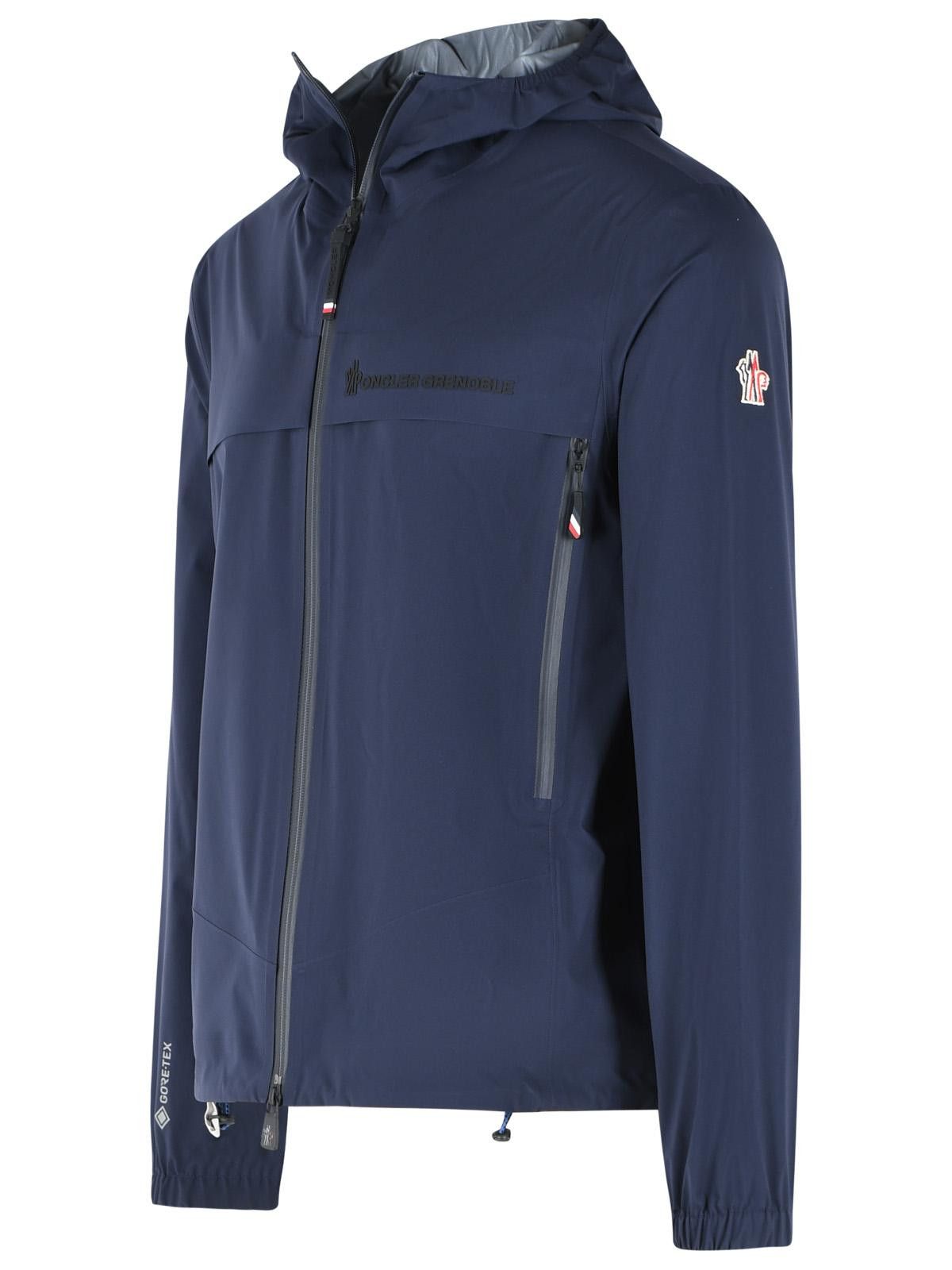 Moncler Grenoble MONCLER GRENOBLE 'Shipton' Navy Blue 'Gore-Tex' Foldable Shell Jacket Size US L / EU 52-54 / 3 - 2 Thumbnail