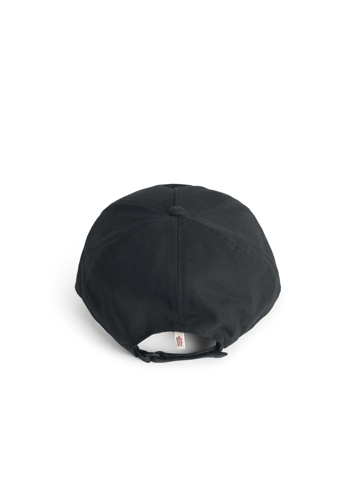 Moncler Grenoble MONCLER GRENOBLE Black Cotton Cap Size ONE SIZE - 3 Thumbnail
