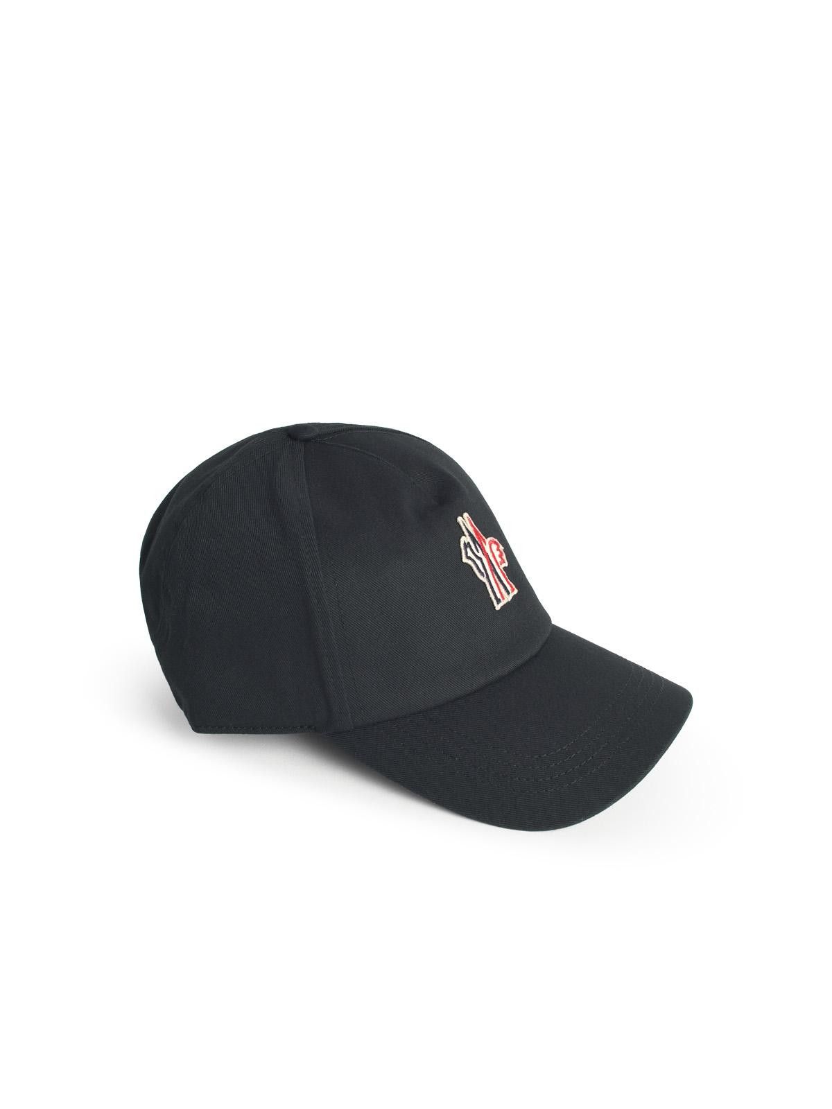 Moncler Grenoble MONCLER GRENOBLE Black Cotton Cap Size ONE SIZE - 2 Thumbnail