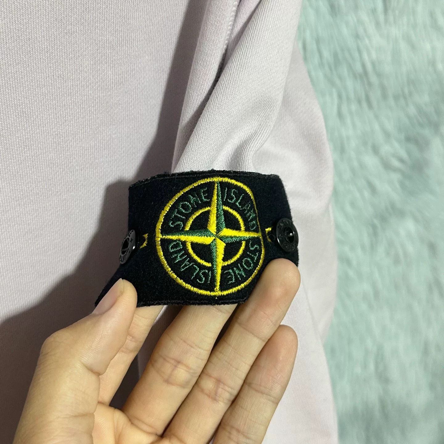 Stone Island Stone Island Purple Hoodie Pullover Size US L / EU 52-54 / 3 - 4 Thumbnail