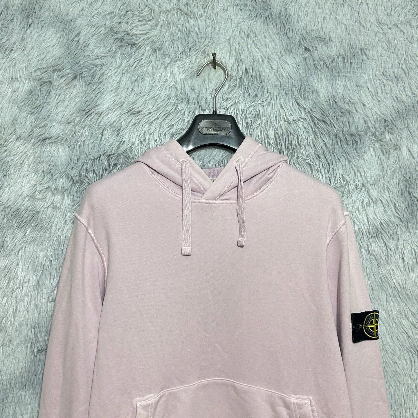 Stone Island Stone Island Purple Hoodie Pullover Size US L / EU 52-54 / 3 - 3 Thumbnail
