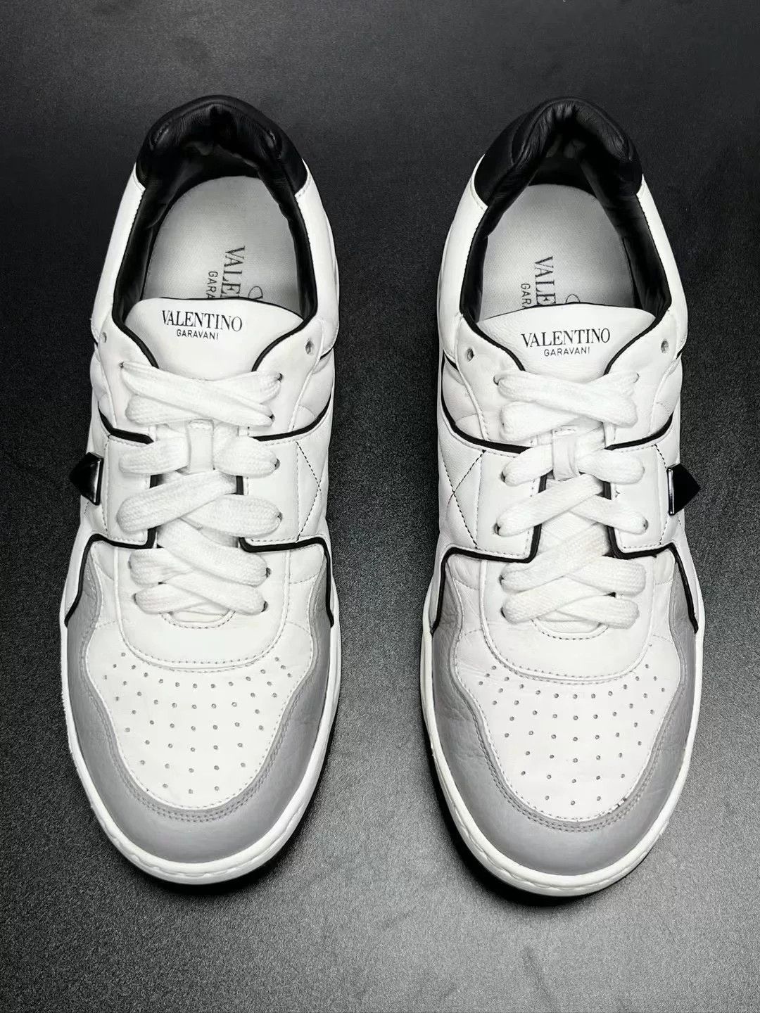 Valentino Valentino Black Shoes Low Top High Top Size US 10 / EU 43 - 3 Thumbnail