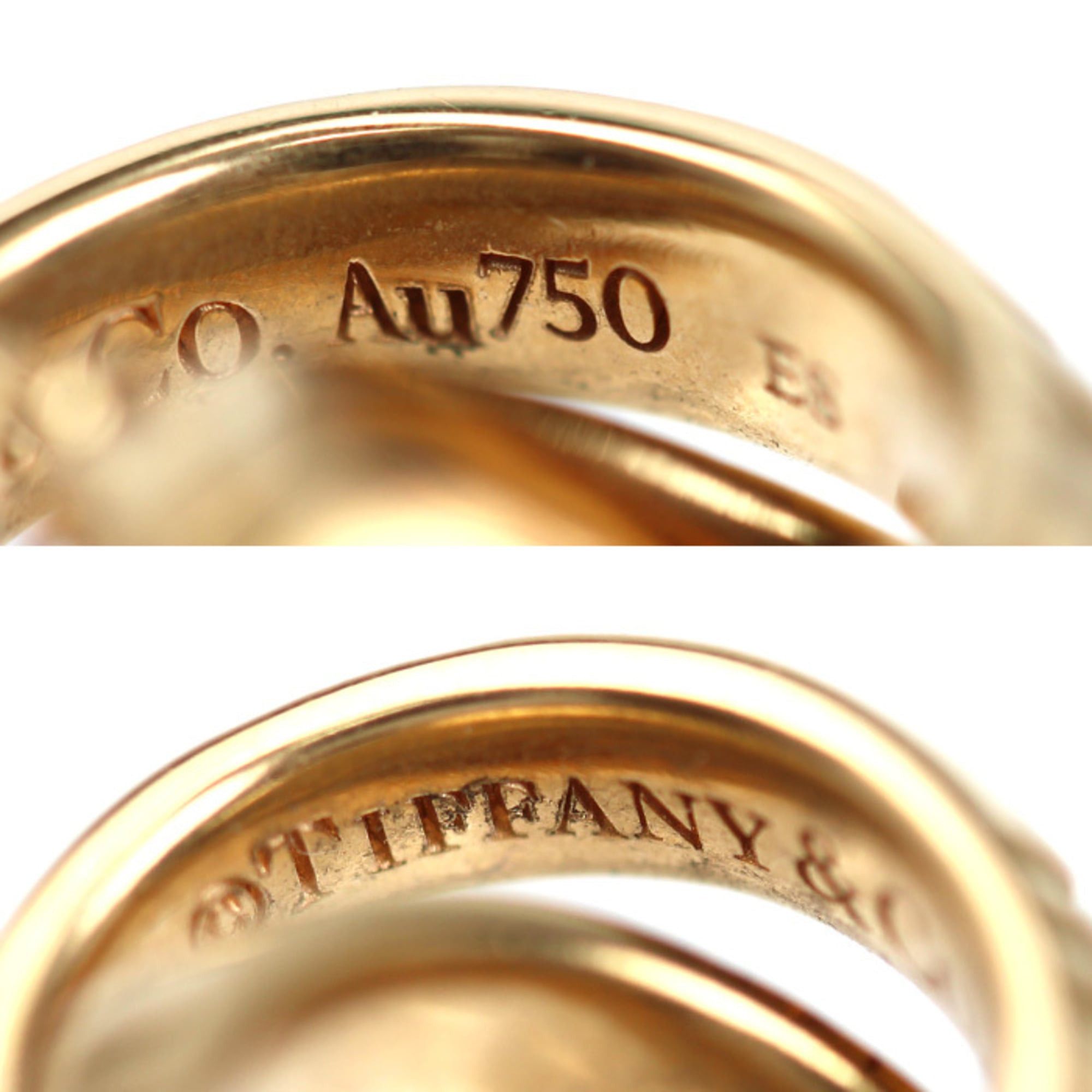 Tiffany & Co. TIFFANY&Co. Tiffany & Co. 18KPG Pink Gold Atlas X Closed Necklace 5.9g 41 46cm Women's Size ONE SIZE - 4 Thumbnail